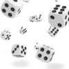 Oakie Doakie Dice Set D6 Solid: White (36 stuks)