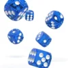 Oakie Doakie Dice Set D6 Speckled: Blue (12 stuks)