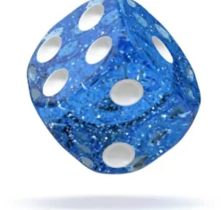 Oakie Doakie Dice Set D6 Speckled: Blue (12 stuks)