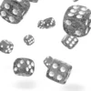 Oakie Doakie Dice Set D6 Speckled: Black (36 stuks)