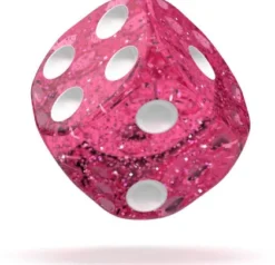Oakie Doakie Dice Set D6 Speckled: Pink (36 stuks)