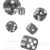 Oakie Doakie Dice Set D6 Speckled: Black (12 stuks)