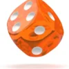 Oakie Doakie Dice Set D6 Translucent: Orange (36 stuks)
