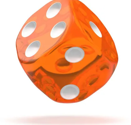 Oakie Doakie Dice Set D6 Translucent: Orange (36 stuks)