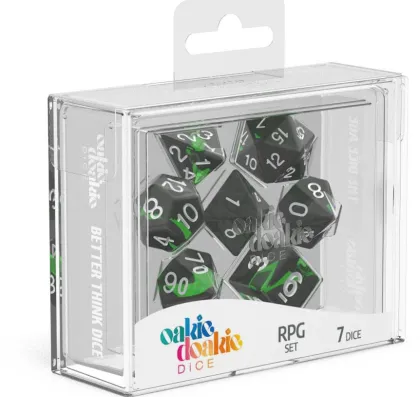 Oakie Doakie Dice Set RPG Enclave: Emerald (7 stuks)