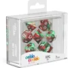 Oakie Doakie Dice Set RPG Gemidice: Bloody Jungle (7 stuks)
