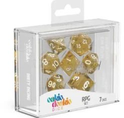 Oakie Doakie Dice Set RPG Speckled: Orange (7 stuks)