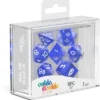 Oakie Doakie Dice Set RPG Translucent: Blue (7 stuks)