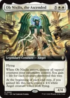 Ob Nixilis, the Ascended (extended art) - Reality Fracture Commander
