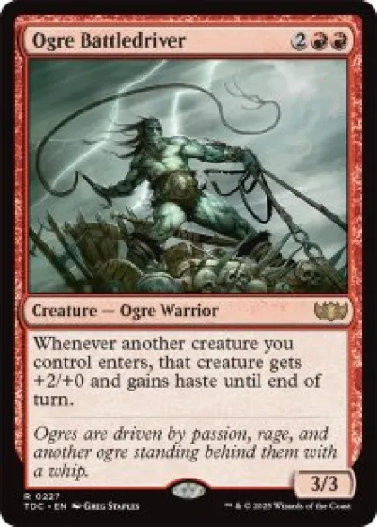 Ogre Battledriver - Tarkir: Dragonstorm Commander