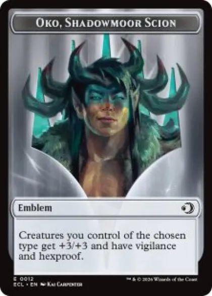 Oko, Shadowmoor Scion emblem - Lorwyn Eclipsed