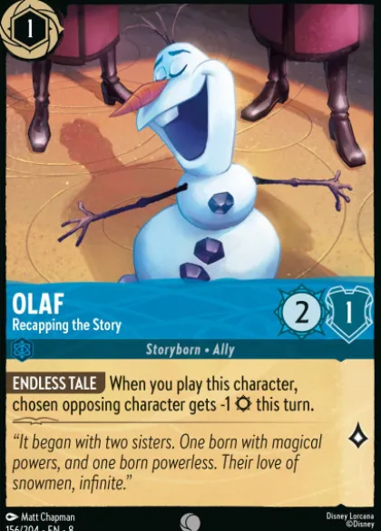 Olaf, Recapping the Story (foil) - Reign of Jafar