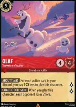 Olaf, Snowman of Action (foil) - Winterspell
