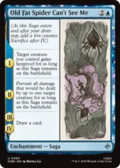 Old Fat Spider Can't See Me (foil) - The Hobbit