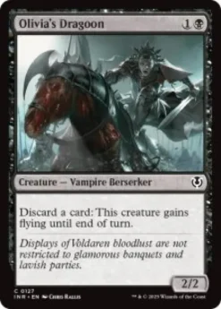 Olivia's Dragoon (foil) - Innistrad Remastered