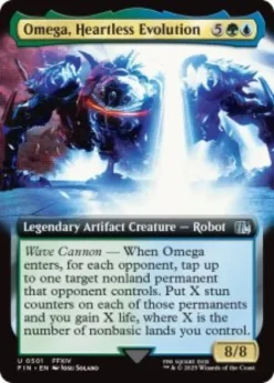 Omega, Heartless Evolution (#501) (foil) (extended art) - Final Fantasy Varianten