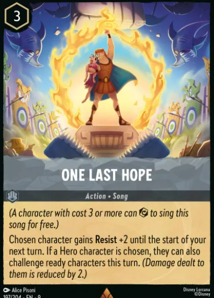 One Last Hope (foil) - Fabled