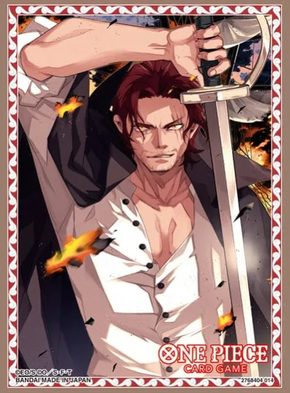 One Piece - Card Sleeves: Shanks (70 stuks)