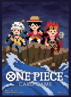 One Piece - Card Sleeves: The Three Captains (Dot) (70 stuks)