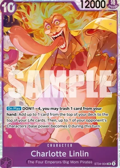One Piece - Starter Deck: Purple Charlotte Katakuri ST-34