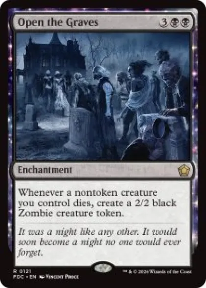 Open the Graves - Foundations Commander Decks
