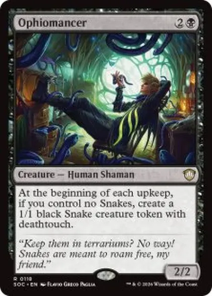 Ophiomancer - Secrets of Strixhaven Commander