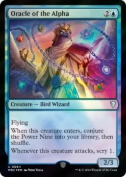 Oracle of the Alpha (foil) - Mystery Booster Commander Edition