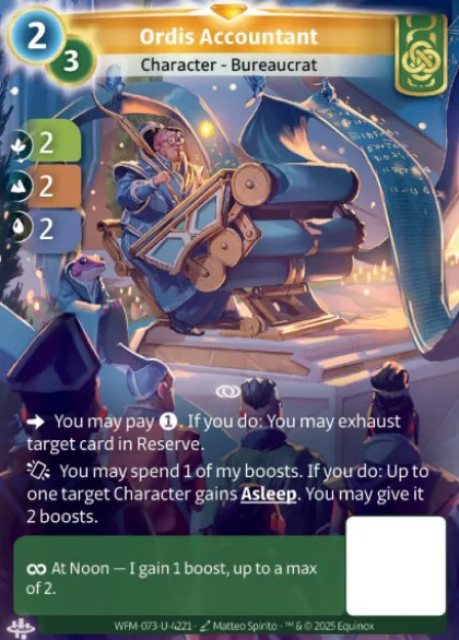 Ordis Accountant (U-4221) - Altered Unique whispers