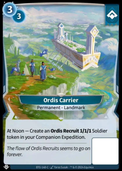 Ordis Carrier (C) - Altered Beyond the Gates