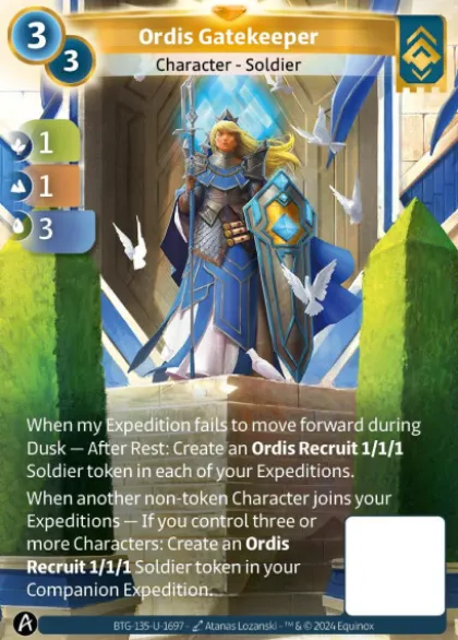 Ordis Gatekeeper (U-1697) - Altered Kickstarter Uniques