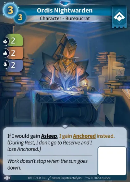 Ordis Nightwarden (R) - Altered Trial by Frost