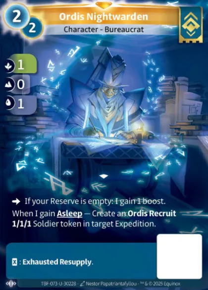 Ordis Nightwarden (U-30228) - Altered Trial by Frost