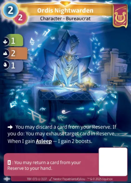 Ordis Nightwarden (U-3137) - Altered Trial by Frost