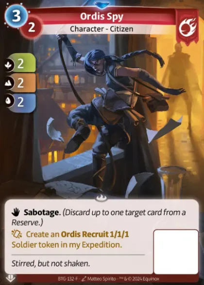 Ordis Spy (F) - Altered Beyond the Gates