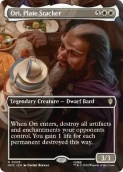 Ori, Plate Stacker (foil) (borderless) - The Hobbit Eternal