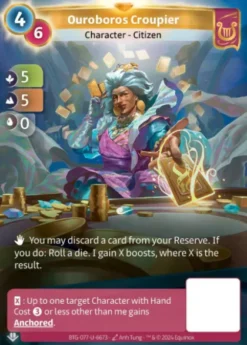 Ouroboros Croupier (U-6673) - Altered Non-Kickstarter Uniques