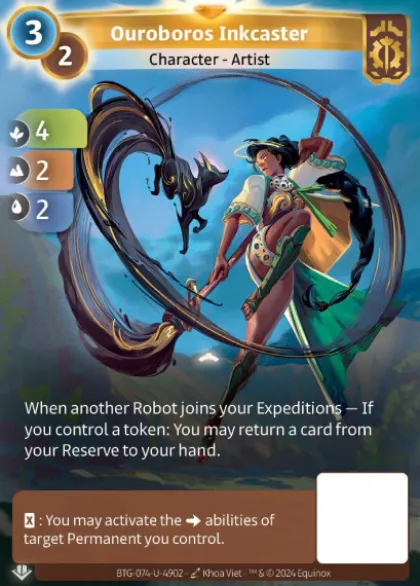Ouroboros Inkcaster (U-4902) - Altered Non-Kickstarter Uniques