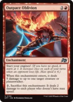 Outpace Oblivion (foil) - Aetherdrift