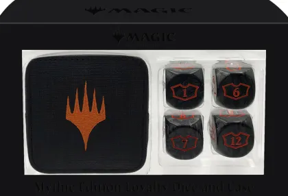 Oversized Loyalty Dice Set and Case: Mythic Edition (4 stuks)