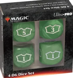 Oversized Loyalty Dice Set: Forest (4 stuks)