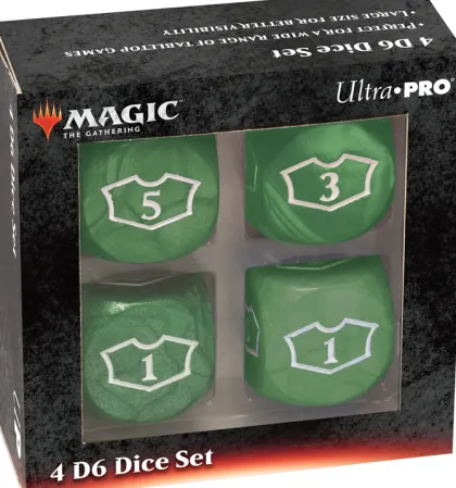 Oversized Loyalty Dice Set: Forest (4 stuks)