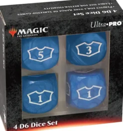 Oversized Loyalty Dice Set: Island (4 stuks)