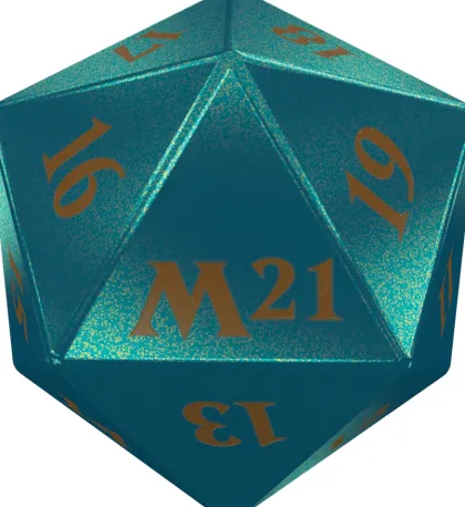 Oversized Spindown Die D20 Core Set 2021