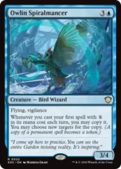 Owlin Spiralmancer - Secrets of Strixhaven Commander