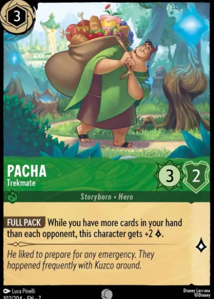 Pacha, Trekmate (foil) - Archazia's island