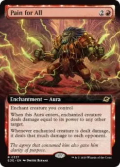Pain for All (foil) (extended art) - Edge of Eternities Varianten