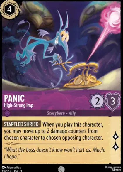 Panic, High-Strung Imp - Archazia's island