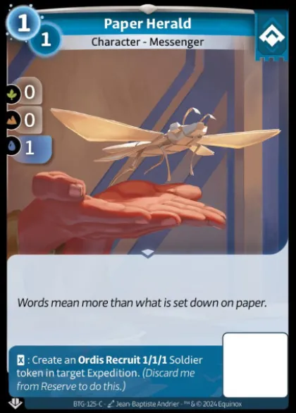 Paper Herald (C) - Altered Beyond the Gates