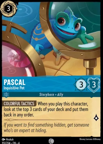 Pascal, Inquisitive Pet (foil) - Ursula's Return