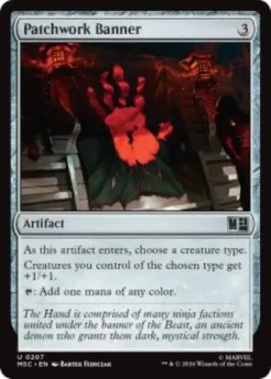Patchwork Banner - Marvel Super Heroes Commander